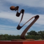 Renate Ruck - Exposition, Eisen, 46x25x25 cm